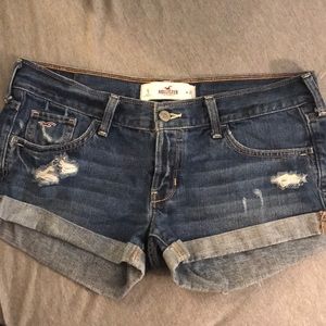 Hollister jean shorts